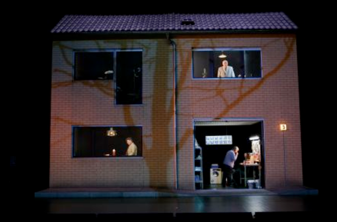 I went to the house but did not enter,  de Heiner Goebbels